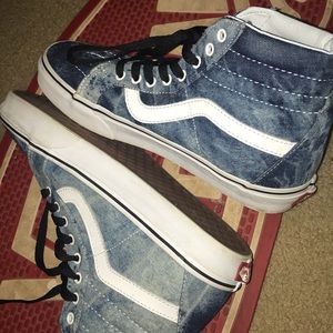 Acid Wash Vans Sk8 Hi